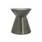 Monarch Specialties Accent Table, Drum, Side, End, Nightstand, Lamp, Living Room, Bedroom, Grey Metal, Contemporary I 3929 - alternate 1